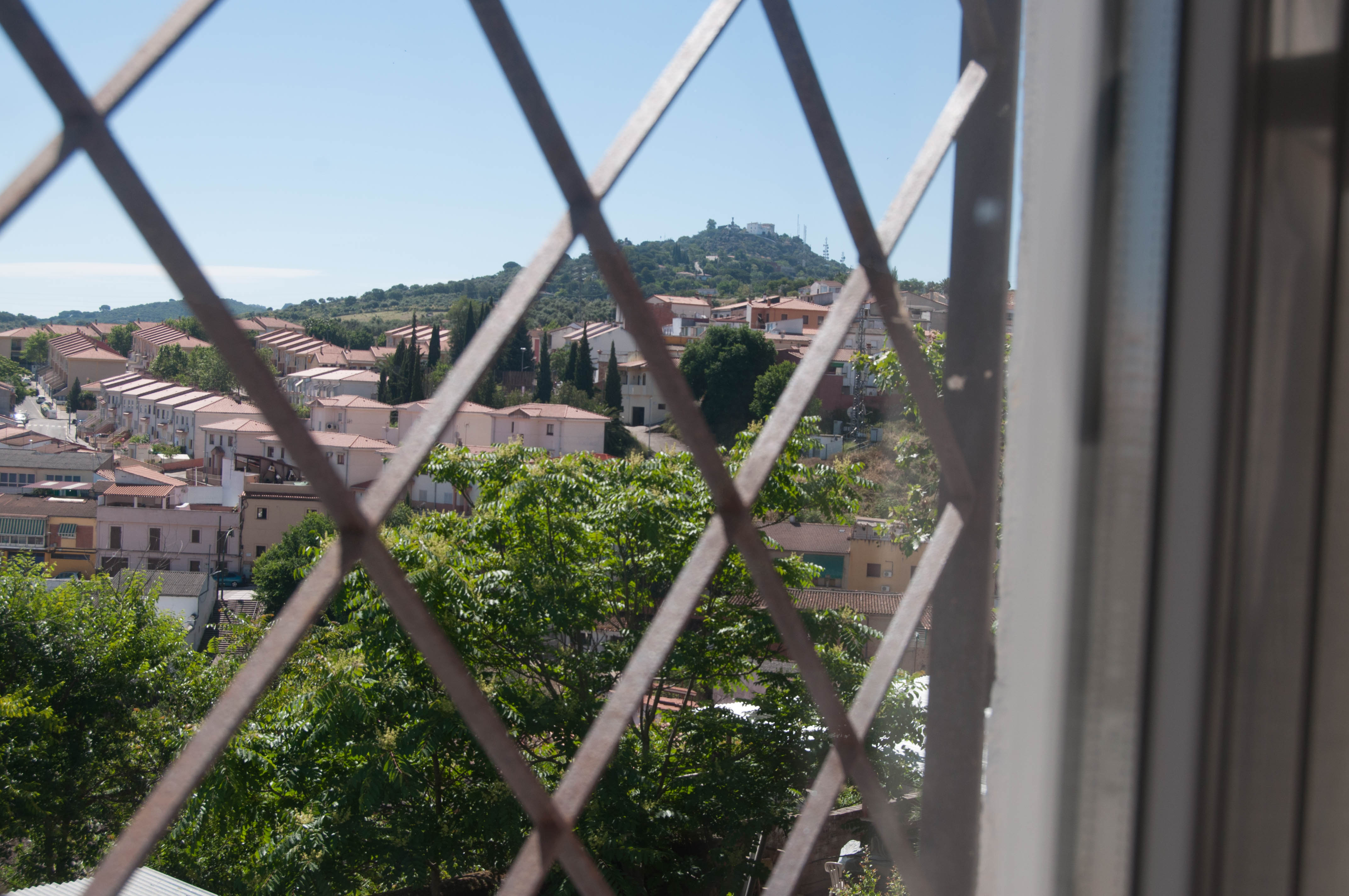 Fantásticas vistas desde la ventana de un apartamento dúplex en Caleros.