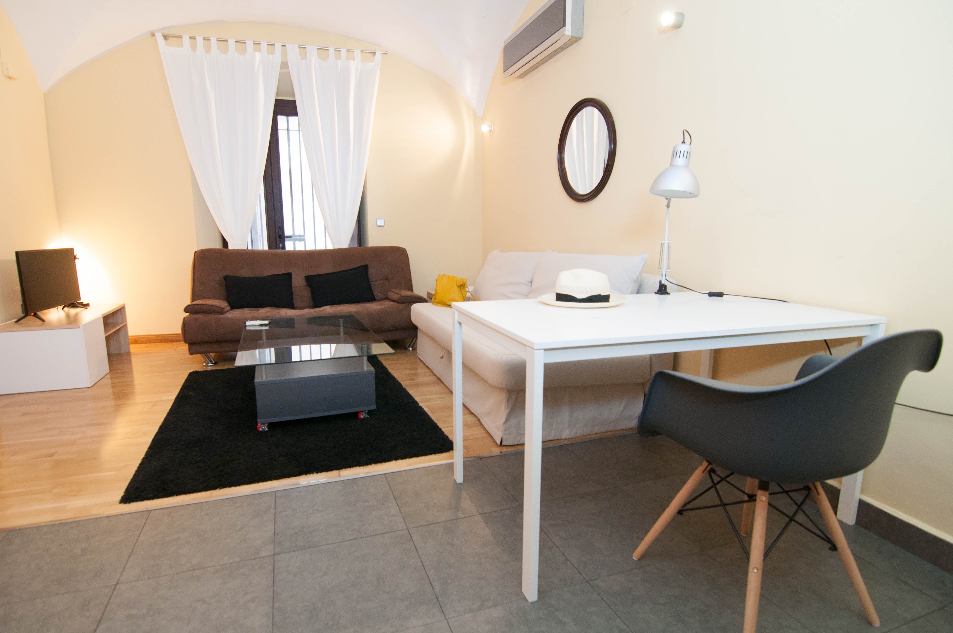 Cocina completamente equipada dentro del Estudio Deluxe.